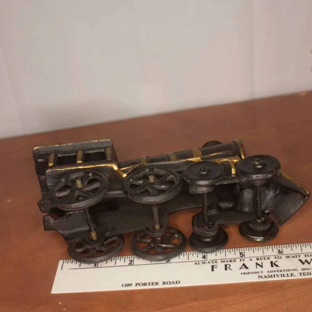 Steam Locomotive Engine Heavy Cast Iron